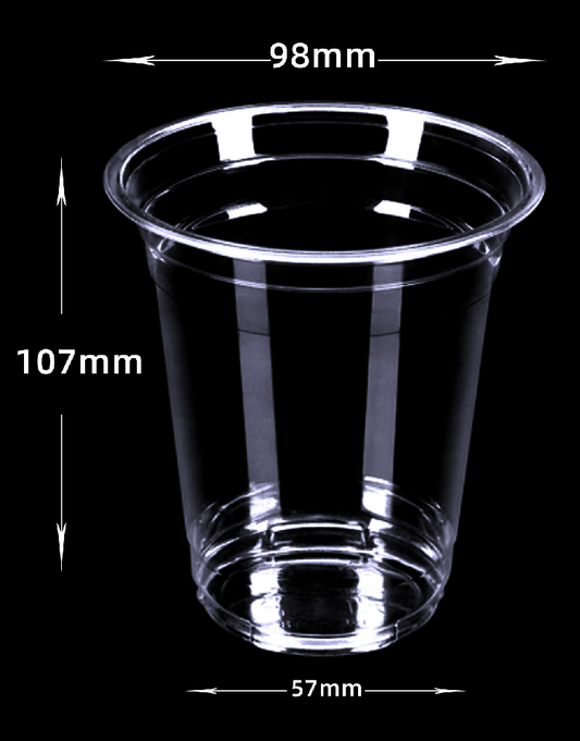 14oz PET Clear Cup (DIA. 98mm) style B 9808