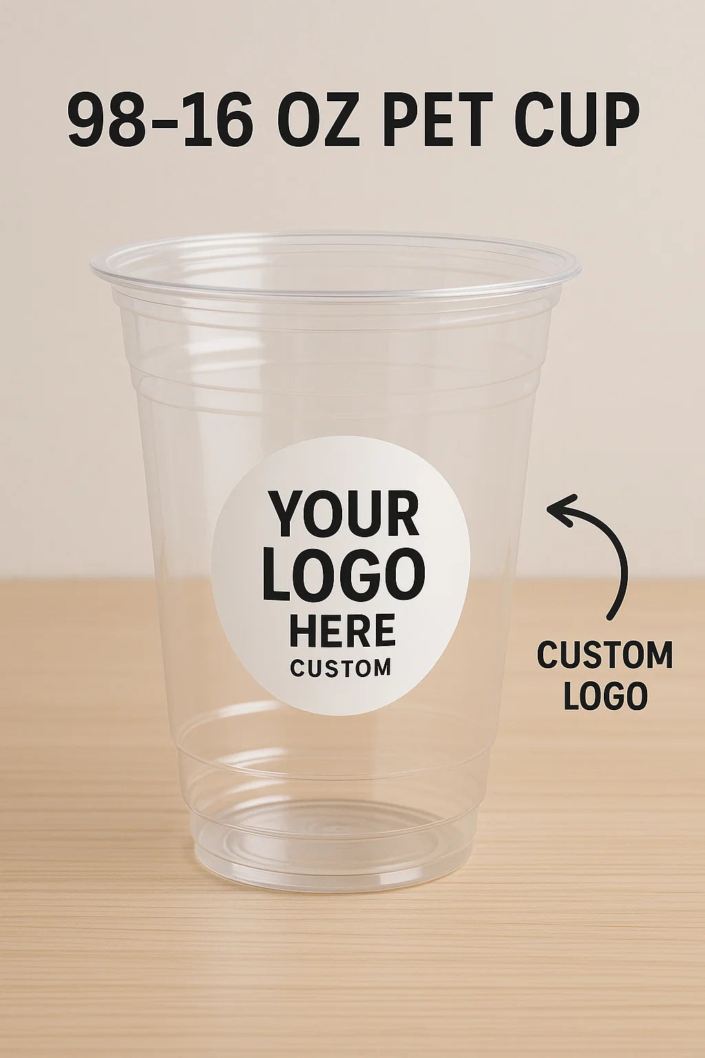 16oz PET Clear Cup (DIA. 98mm)
